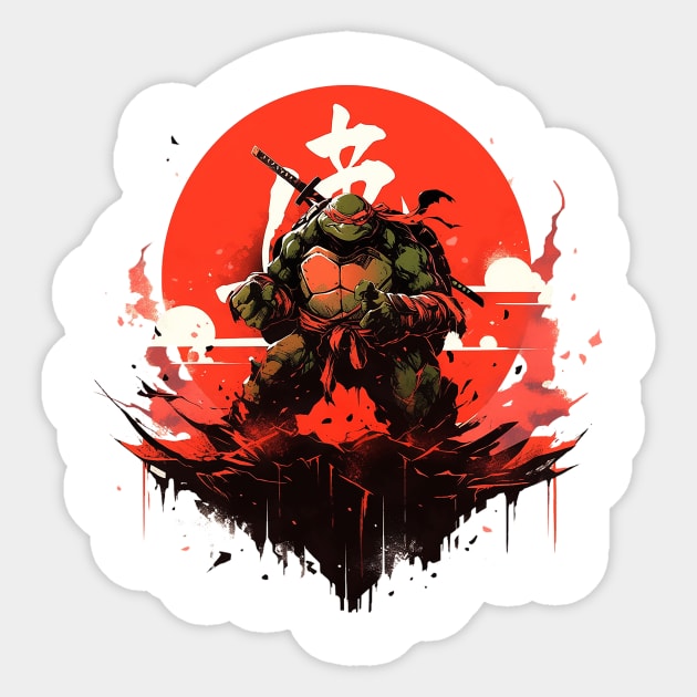 raphael Sticker by piratesnow